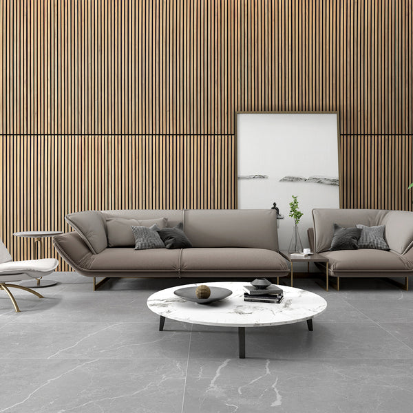 Natural Acoustic Slat Panel