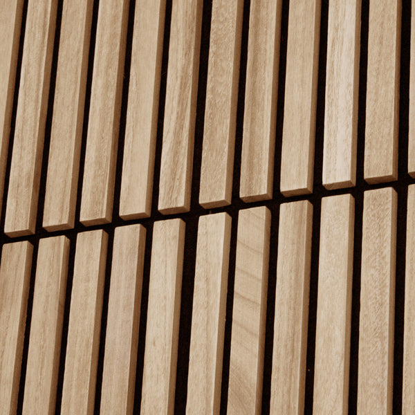 Natural Acoustic Slat Panel