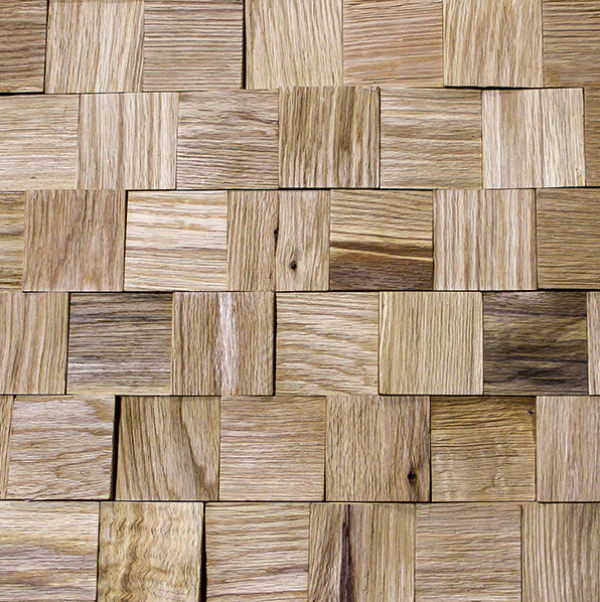 3D Block White Oak Sample