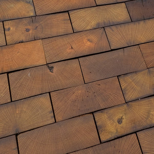 Reclaimed End Grain White Oak